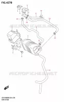 SYSTÈME DE RECYCLAGE VAPEURS CARBURANT pour Suzuki GSX-S 1000 2025