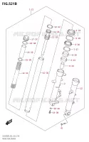 FOURCHE pour Suzuki V-STROM 650 2023