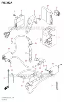PARTIE ELECTRIQUE (DL650A:M3:E03) pour Suzuki V-STROM 650 2023