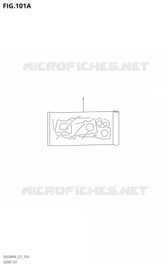 POCHETTE DE JOINTS Suzuki MOTO 650 V-STROM 2024  DL650AM4