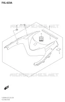 COUVRE RESERVOIR (DL650A:M4:E03) pour Suzuki V-STROM 650 2024