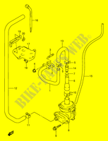 SYSTÈME DE RECYCLAGE GAZ D'ECHAPPEMENT (E18) pour Suzuki DR 650 1995