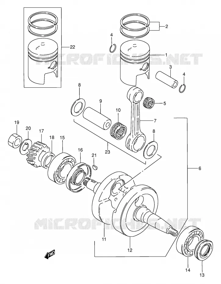 VILEBREQUIN Suzuki MOTO 100 AP 1996  AX100T(E94)