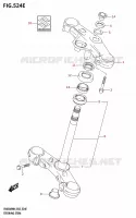 COLONNE DE DIRECTION (SV650XA:M4:E02) pour Suzuki SV 650 2024