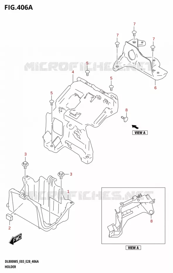 SUPPORT Suzuki MOTO 800 V-STROM 2025  DL800RQ 2025 M5 (E28)