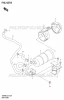 SYSTÈME DE RECYCLAGE VAPEURS CARBURANT pour Suzuki V-STROM 800 2025