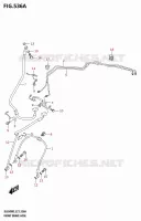 DURITE DE FREIN AVANT pour Suzuki V-STROM 650 2025