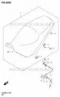 SELLE (DL650XA) pour Suzuki V-STROM 650 2025