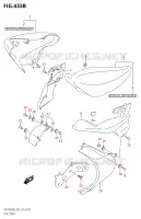 CARENAGES ARRIERE (VZR1800BZ) pour Suzuki BOULEVARD 1800 2020