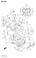 CULASSE (FRONT) (VL800:L9:E33) pour Suzuki BOULEVARD 800 2019