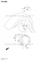 GARDE BOUE AVANT (VL800) pour Suzuki BOULEVARD 800 2023