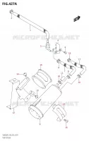 SYSTÈME DE RECYCLAGE VAPEURS CARBURANT pour Suzuki BOULEVARD 800 2023