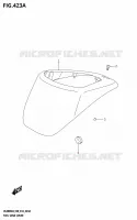 COUVRE RESERVOIR pour Suzuki BOULEVARD 800 2024