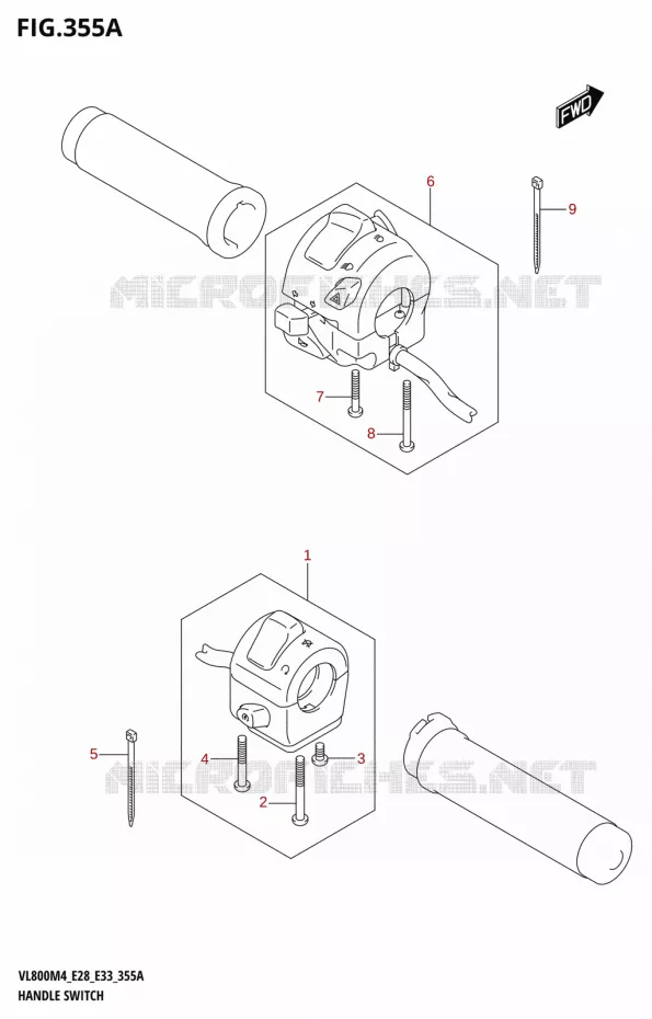 COMMODOS Suzuki MOTO 800 BOULEVARD 2024  VL800 2024 M4 (E28)