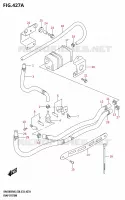 SYSTÈME DE RECYCLAGE VAPEURS CARBURANT pour Suzuki DR 650 2025