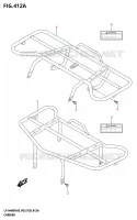 PORTE PAQUET (P03) pour Suzuki KINGQUAD 400 2025