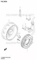 ALLUMAGE ROTOR   STATOR pour Suzuki KINGQUAD 400 2025