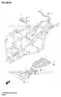 CADRE pour Suzuki KINGQUAD 400 2025