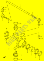 BIELLETTES DE DIRECTION   MOYEU (MODEL K5/K6/K7) pour Suzuki EIGER 400 2003