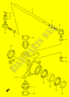 BIELLETTES DE DIRECTION   MOYEU (MODEL K5/K6/K7) pour Suzuki EIGER 400 2004