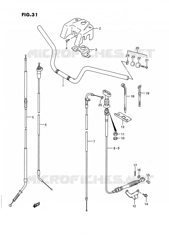 GUIDON Suzuki QUAD 160 OZARK 1994  LT-F160R(P3)