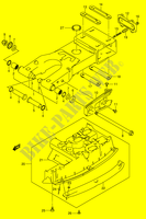 BRAS OSCILLANT ARRIERE (MODELE K3 F.NO.32113658~) pour Suzuki QUADSPORT 400 2006