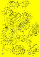 CARTER (MODELE K1) pour Suzuki KINGQUAD 500 2001