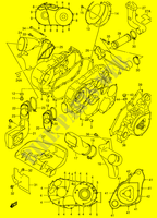 CARTER (MODELE Y) pour Suzuki KINGQUAD 500 2001