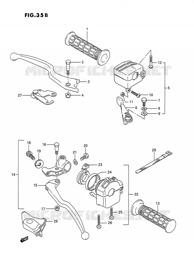 COMMODOS (MODELE L/M/N/P/R E2) Suzuki QUAD 250 OZARK 1994  LT-F250R(E2)