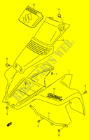 GARDE BOUE AVANT (MODELE K2/K3/K4) pour Suzuki QUADSPORT 80 2005