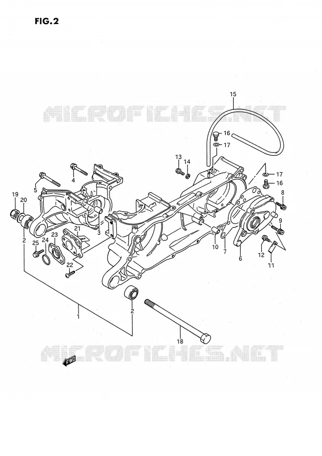 CARTER Suzuki QUAD 80 QUADSPORT 1994  LT80R(P28)