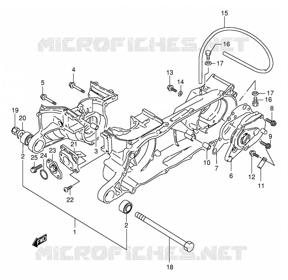 CARTER Suzuki QUAD 80 QUADSPORT 2004  LT80K4(P3/P28)