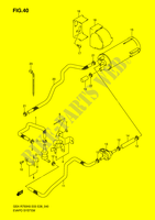 SYSTEME DE RECYCLAGE DES VAPEURS DE CARBURANT (E33) pour Suzuki GSX-R 750 2007