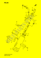 SYSTÈME DE RECYCLAGE VAPEURS CARBURANT (MODEL K6/K7/K8 E33) pour Suzuki VOLUSIA 800 2006