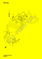 SYSTEME RECYCLAGE GAZ ECHAPPEMENT (MODELE K4/K5/K6 P2, P19, P54) pour Suzuki GS-E 500 2006