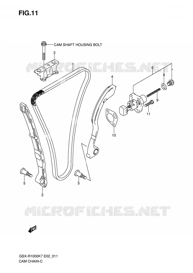 DISTRIBUTION Suzuki MOTO 1000 GSX-R 2007  GSX-R1000K7(E2)