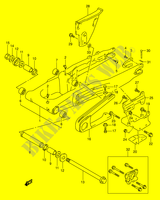 BRAS OSCILLANT ARRIERE (MODELE L/M/N/P) pour Suzuki DR 350 1995