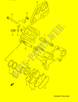 ETRIER DE FREIN ARRIERE (MODELE R/S/T) pour Suzuki DR 350 1993