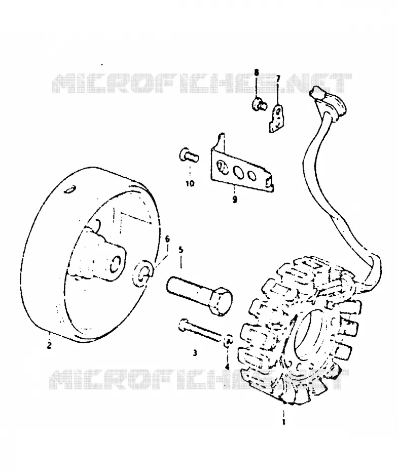 ALTERNATEUR Suzuki MOTO 650 GS 1983  GS650GTD