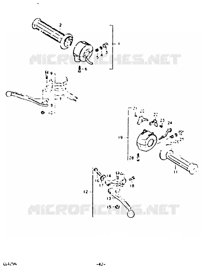 COMMODOS Suzuki MOTO 425 GS 1992  GS425N(N)
