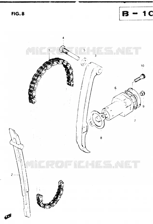 DISTRIBUTION Suzuki MOTO 250 DR 1982  DR250SZ/D(E1)