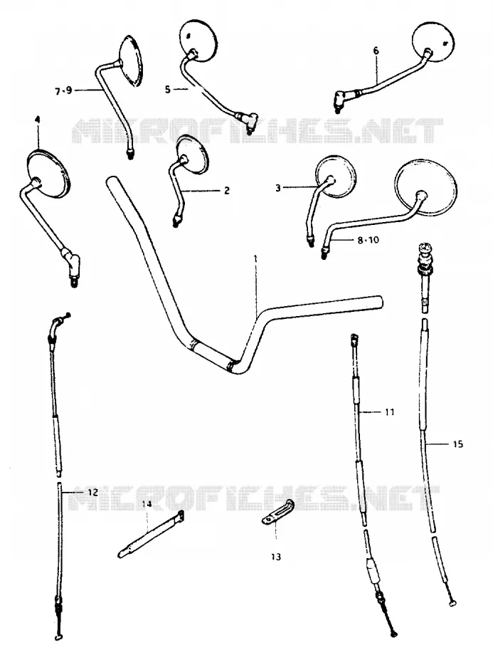 GUIDON Suzuki MOTO 550 GS 1982  GS550LZ