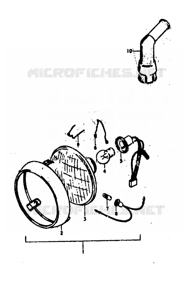 PIECES MARCHES SPECIAUX (E4) Suzuki MOTO 400 GS 1978  GS400EC(C/N)