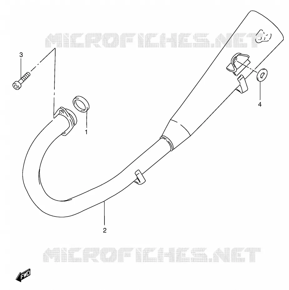 SILENCIEUX Suzuki MOTO 125 GN 1998  GN125EW(E28)