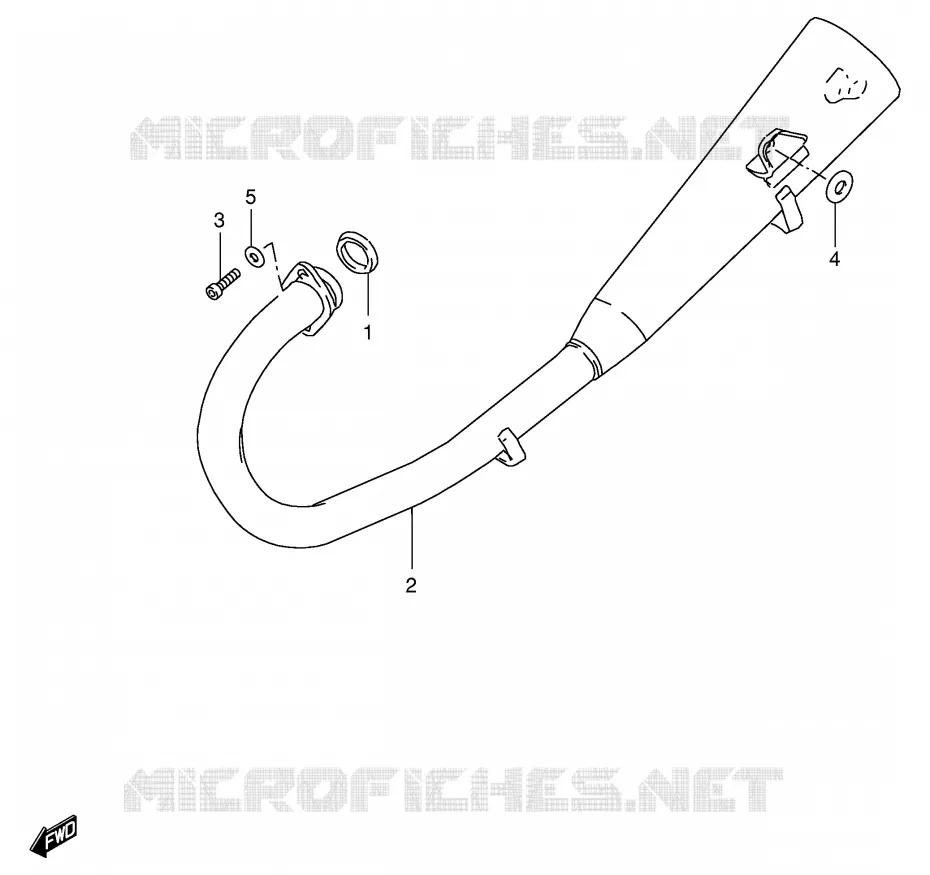 SILENCIEUX Suzuki MOTO 125 GS 1994  GS125ESR(E1)