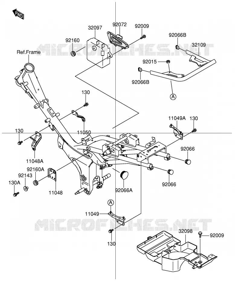 SUPPORTS MOTEUR Suzuki SCOOTER 110 FD 2003  FD112KK3(E41)