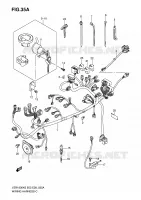 FAISCEAU ELECTRIQUE (VZR1800NK8/NK9) pour Suzuki INTRUDER 1800 2008
