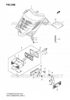 FEU ARRIERE (VZR1800K8/K9/NK8/NK9/L0) pour Suzuki INTRUDER 1800 2008