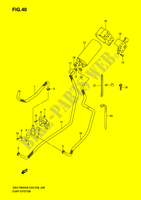 SYSTEME DE RECYCLAGE DES VAPEURS DE CARBURANT (E33) pour Suzuki GSX-R 600 2010