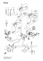 FAISCEAU ELECTRIQUE (DR Z400EK5/K6/K7/K9 E24) pour Suzuki DR-Z 400 2009